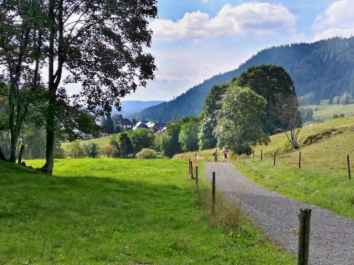 B1 Albmatte-Fewo Sauna, Hallenbad Aussenbecken Massagen Nebenan Menzenschwand-Hinterdorf Buitenkant foto