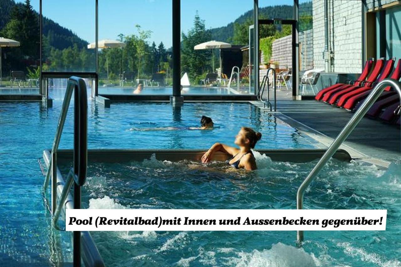 B1 Albmatte-Fewo Sauna, Hallenbad Aussenbecken Massagen Nebenan Menzenschwand-Hinterdorf Buitenkant foto